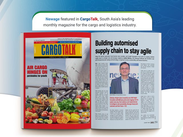 Newage featured in Cargo Talk